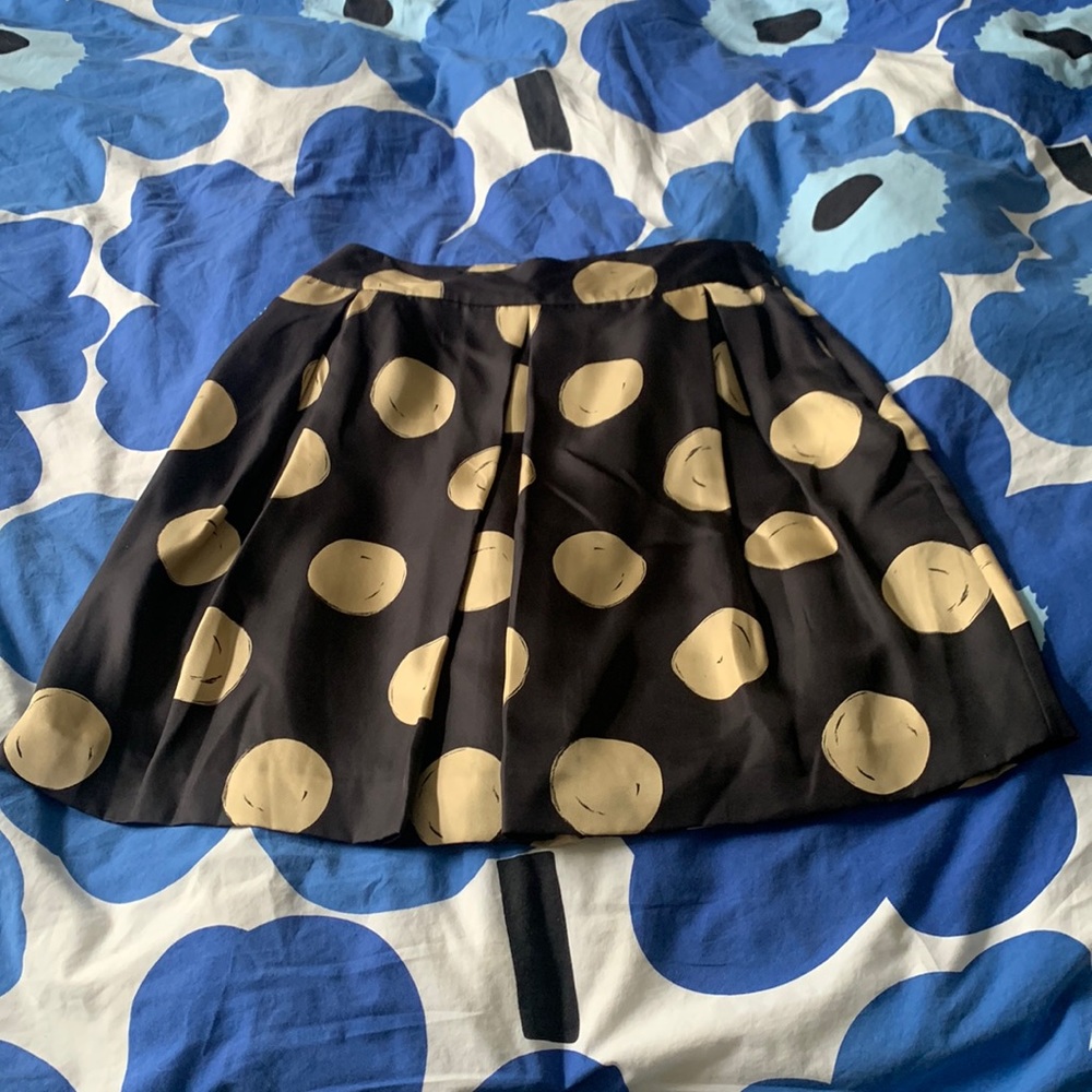 Kate Spade polka dot circle skirt